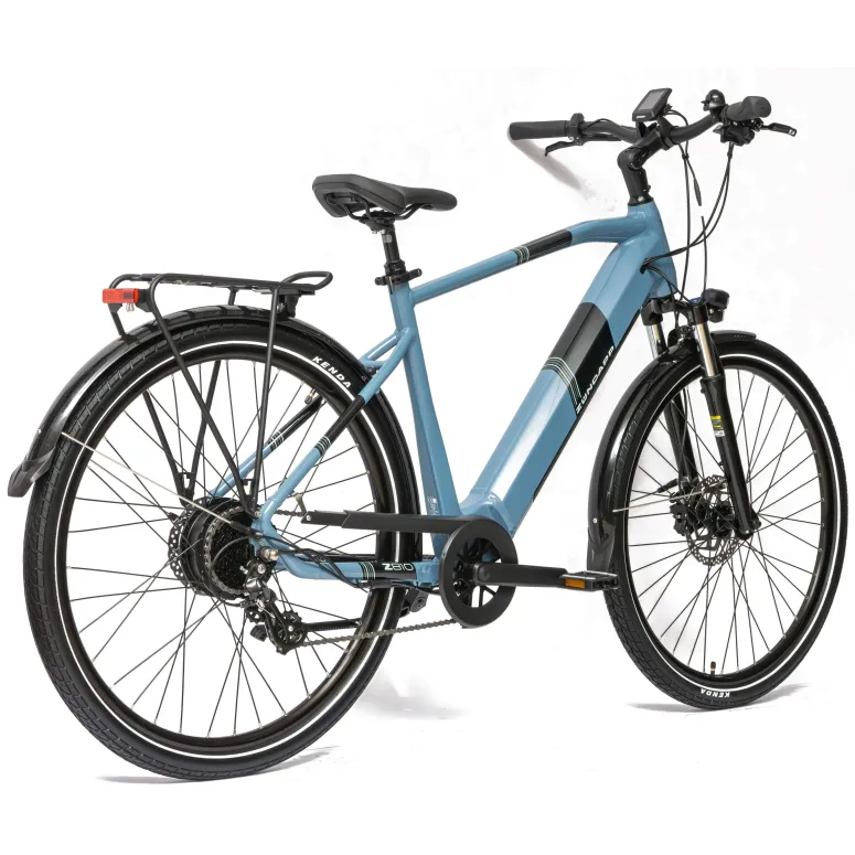 Rower Elektryczny Męski Trekkingowy 28" Alu SHIMANO 250 W Aplikacja LCD