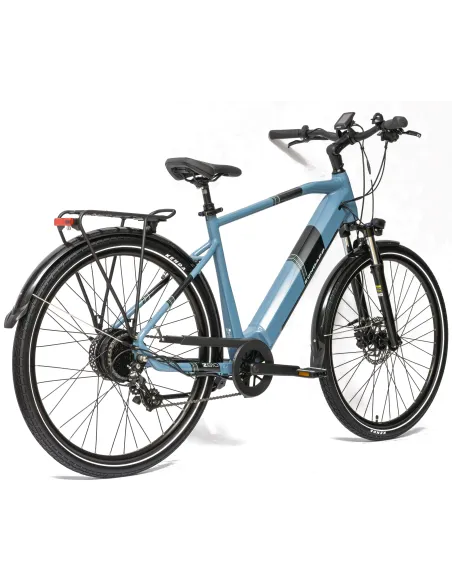 Rower Elektryczny Męski Trekkingowy 28" Alu SHIMANO 250 W Aplikacja LCD