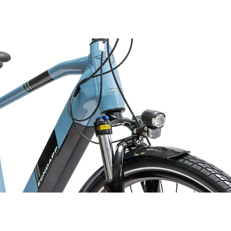 Rower Elektryczny Męski Trekkingowy 28" Alu SHIMANO 250 W Aplikacja LCD