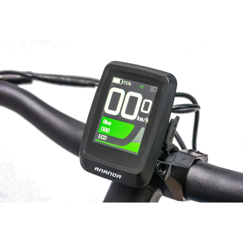 Rower Elektryczny Męski Trekkingowy 28" Alu SHIMANO 250 W Aplikacja LCD