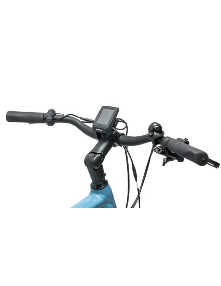 Rower Elektryczny Męski Trekkingowy 28" Alu SHIMANO 250 W Aplikacja LCD