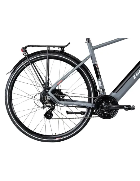 Rower Elektryczny Męski Trekkingowy 28 250W Shimano Amortyzacja Hydraulika