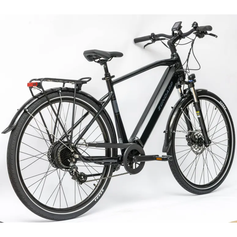 Rower Elektryczny Męski Trekkingowy 28" SHIMANO 250 W LCD Hydraulika Amory