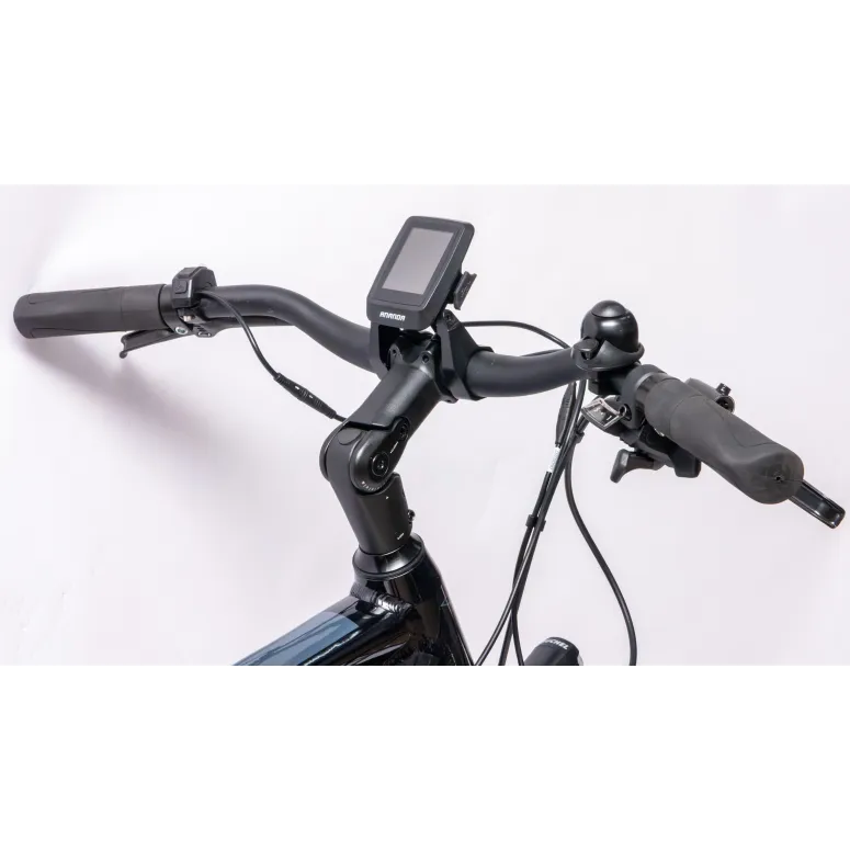 Rower Elektryczny Męski Trekkingowy 28" SHIMANO 250 W LCD Hydraulika Amory