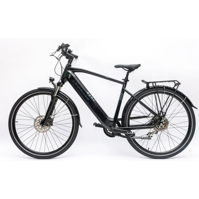 Rower Elektryczny Męski Trekkingowy 28" SHIMANO 250 W LCD Hydraulika Amory