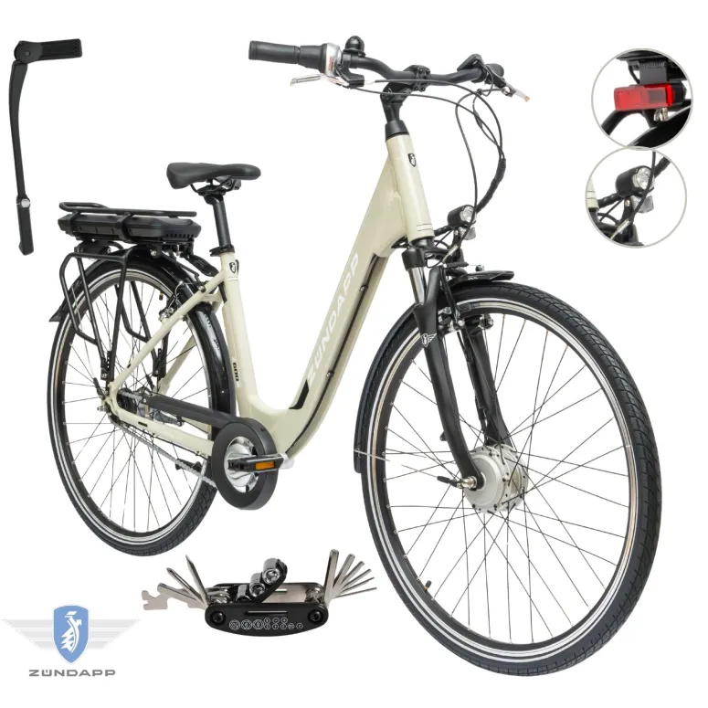 Rower Elektryczny Damski Miejski 28 LCD 250 W SHIMANO Nexus Aluminium Amory