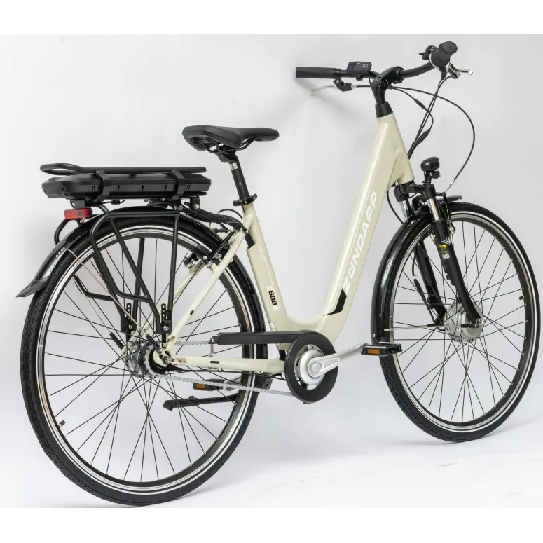 Rower Elektryczny Damski Miejski 28 LCD 250 W SHIMANO Nexus Aluminium Amory