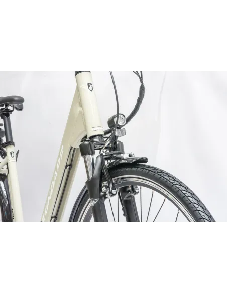 Rower Elektryczny Damski Miejski 28 LCD 250 W SHIMANO Nexus Aluminium Amory