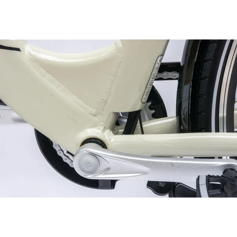 Rower Elektryczny Damski Miejski 28 LCD 250 W SHIMANO Nexus Aluminium Amory