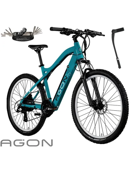 Rower Elektryczny Górski 27,5 MTB 250W Altus Hydraulika Shimano Stopka