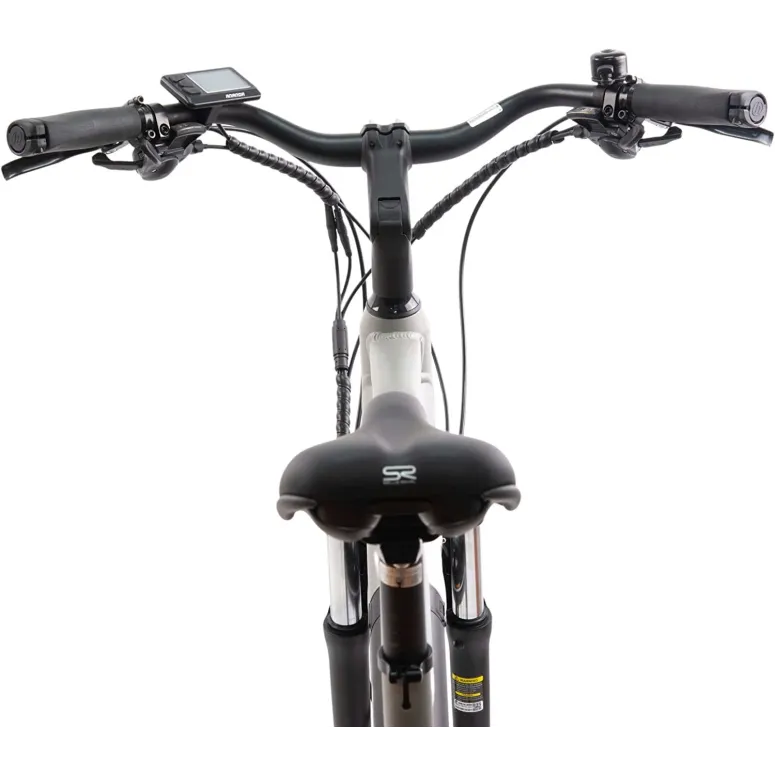 Rower Elektryczny Damski Trekkingowy 28 Aluminium Hydraulika LCD 250W Acera