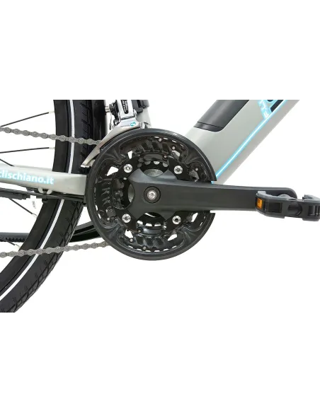 Rower Elektryczny Damski Miejski 28" Aluminium Hydraulika LCD 250 W Acera