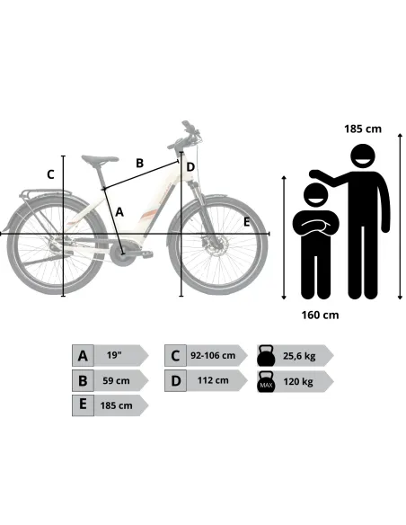 Rower Elektryczny Damski Miejski 27,5" SHIMANO Nexus LCD Aplikacja 250 W
