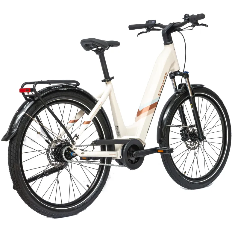 Rower Elektryczny Damski Miejski 27,5" SHIMANO Nexus LCD Aplikacja 250 W