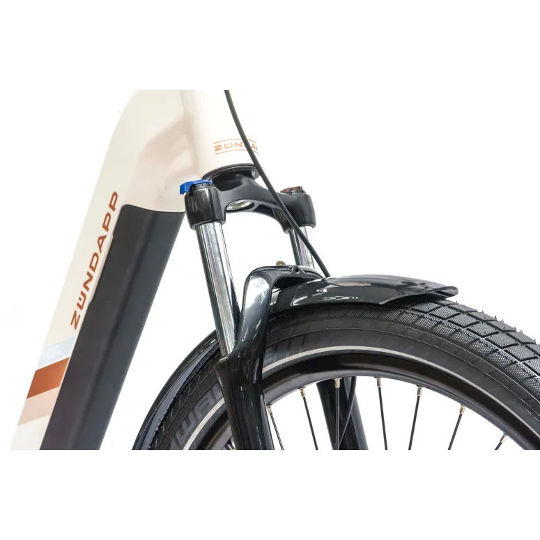 Rower Elektryczny Damski Miejski 27,5" SHIMANO Nexus LCD Aplikacja 250 W