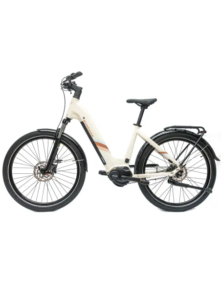 Rower Elektryczny Damski Miejski 27,5" SHIMANO Nexus LCD Aplikacja 250 W