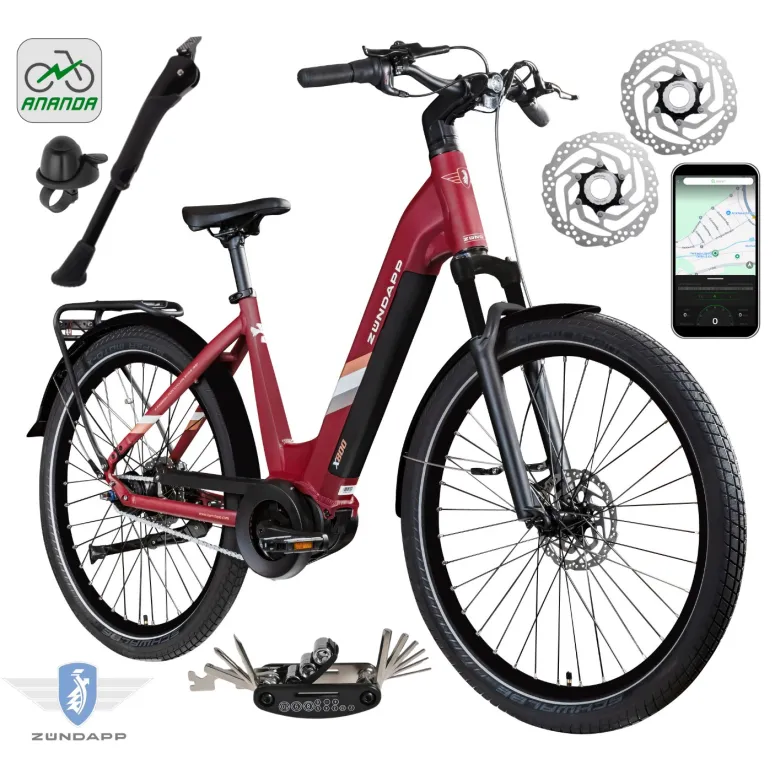 Rower Elektryczny Damski Miejski 27,5 SHIMANO Nexus LCD Aplikacja 2025 250W