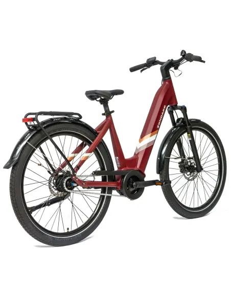 Rower Elektryczny Damski Miejski 27,5 SHIMANO Nexus LCD Aplikacja 2025 250W