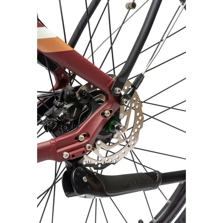 Rower Elektryczny Damski Miejski 27,5 SHIMANO Nexus LCD Aplikacja 2025 250W