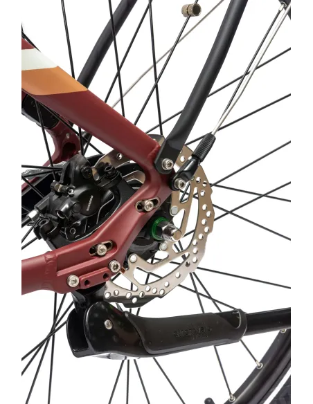 Rower Elektryczny Damski Miejski 27,5 SHIMANO Nexus LCD Aplikacja 2025 250W