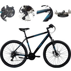 Rower Górski 29 ALU MTB Hardtail Hamulce Tarczowe Amortyzacja Revo Stopka