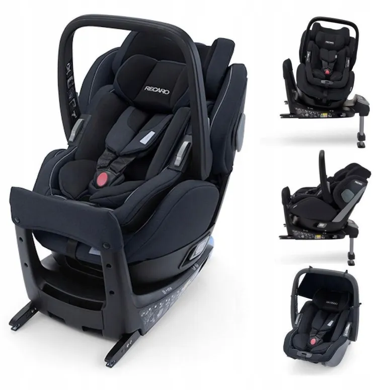 Fotelik Samochodowy RECARO 2024 ISOFIX I-size Nosidełko Obrotowy 0-18 kg
