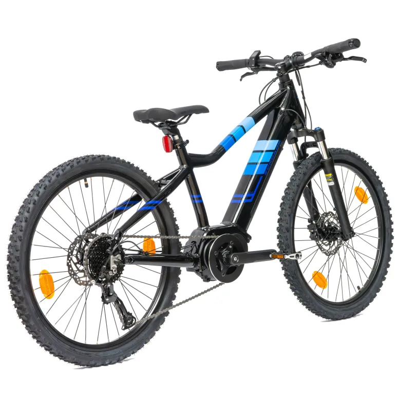 Rower Elektryczny Dziecięcy Górski 24" Junior MTB 250W SHIMANO LCD Tarcze