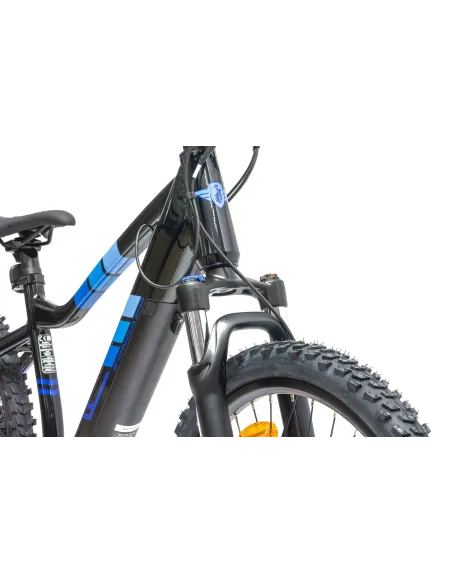 Rower Elektryczny Dziecięcy Górski 24" Junior MTB 250W SHIMANO LCD Tarcze