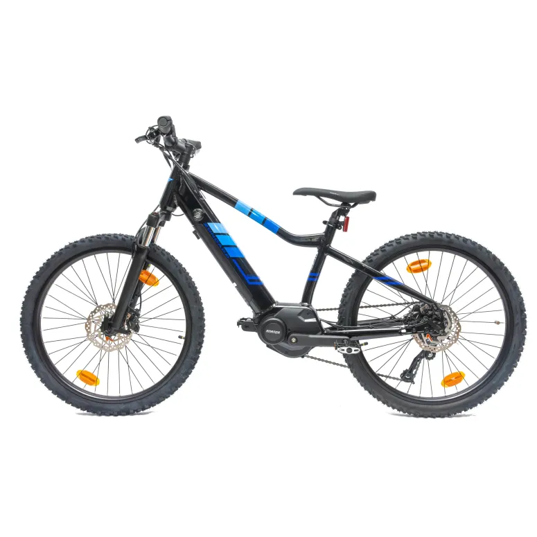 Rower Elektryczny Dziecięcy Górski 24" Junior MTB 250W SHIMANO LCD Tarcze