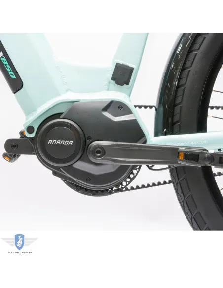 Rower Elektryczny Damski Trekkingowy 27,5 SHIMANO Nexus LCD Hydraulika 250W