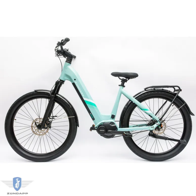 Rower Elektryczny Damski Trekkingowy 27,5 SHIMANO Nexus LCD Hydraulika 250W