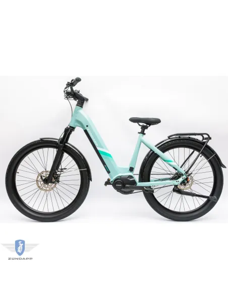Rower Elektryczny Damski Trekkingowy 27,5 SHIMANO Nexus LCD Hydraulika 250W