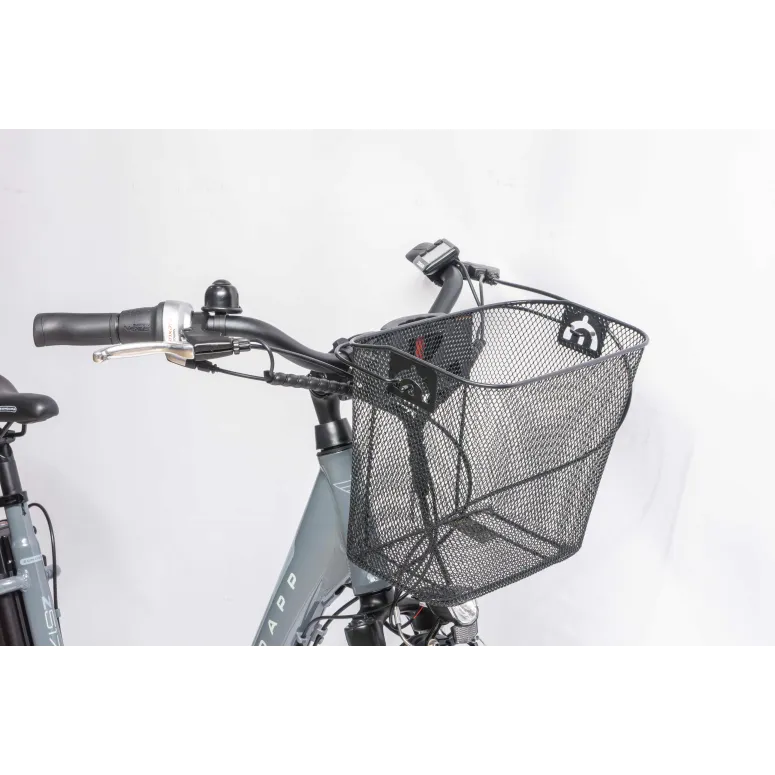Rower Elektryczny Damski Miejski 28 SHIMANO Nexus 250 W LCD Aluminium Amory