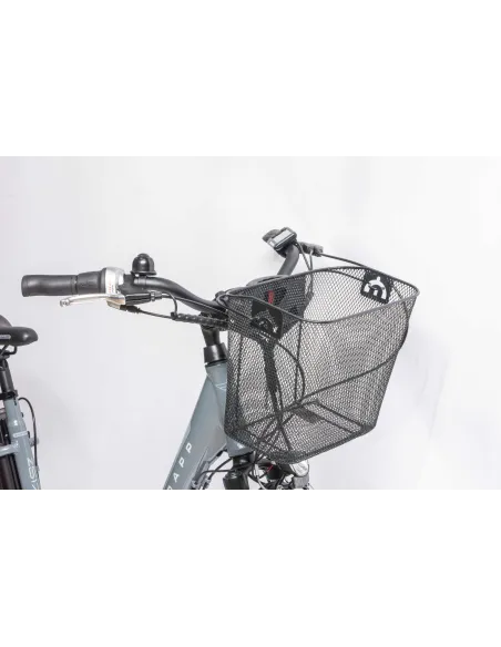 Rower Elektryczny Damski Miejski 28 SHIMANO Nexus 250 W LCD Aluminium Amory