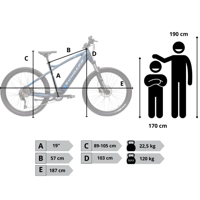 Rower Elektryczny Męski Damski Górski 27,5 MTB Deore LCD Aplikacja NFC 2025