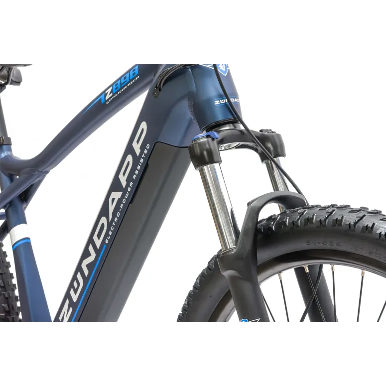 Rower Elektryczny Męski Damski Górski 27,5 MTB Deore LCD Aplikacja NFC 2025