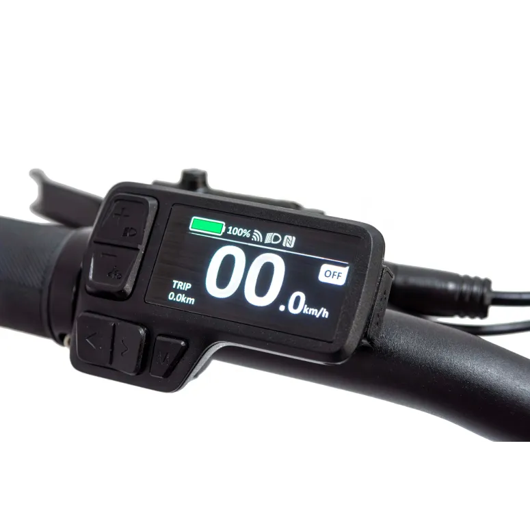 Rower Elektryczny Męski Damski Górski 27,5 MTB Deore LCD Aplikacja NFC 2025