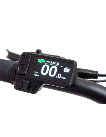 Rower Elektryczny Męski Damski Górski 27,5 MTB Deore LCD Aplikacja NFC 2025