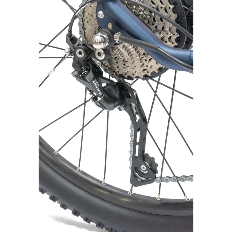 Rower Elektryczny Męski Damski Górski 27,5 MTB Deore LCD Aplikacja NFC 2025