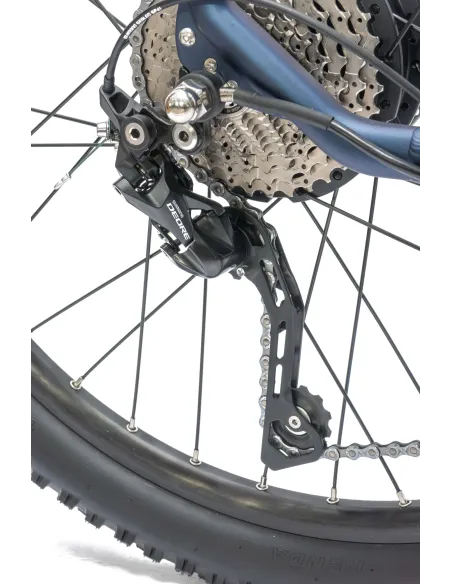 Rower Elektryczny Męski Damski Górski 27,5 MTB Deore LCD Aplikacja NFC 2025