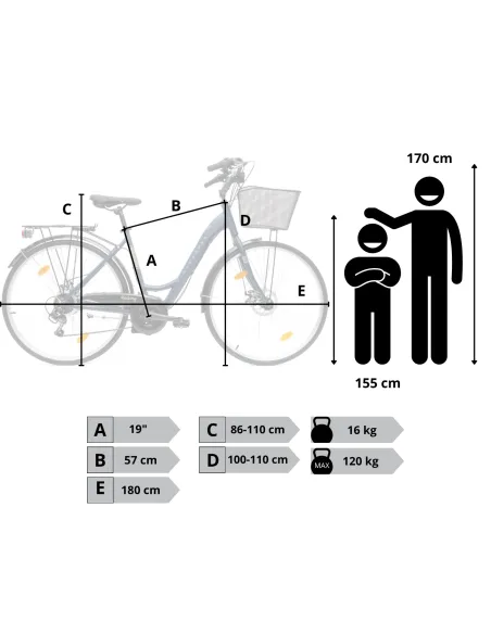 Rower Damski Miejski 28" SHIMANO Aluminium Tarcze Bagażnik Błotniki Stopka