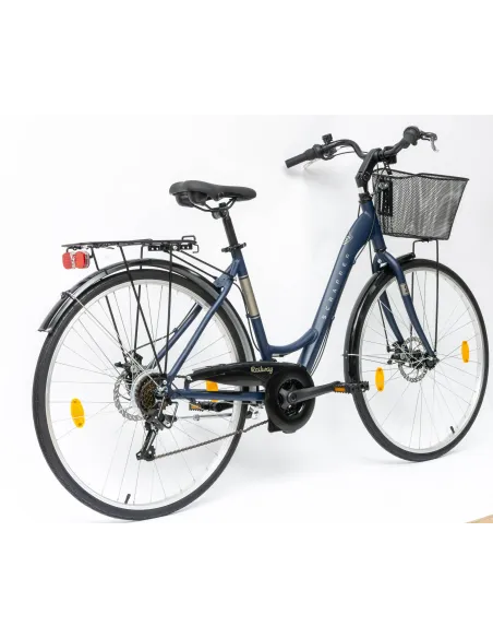 Rower Damski Miejski 28" SHIMANO Aluminium Tarcze Bagażnik Błotniki Stopka