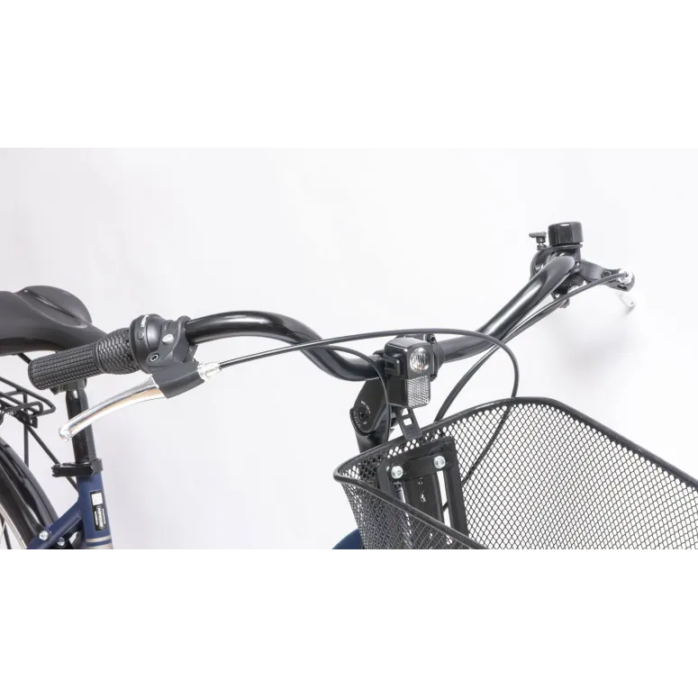 Rower Damski Miejski 28" SHIMANO Aluminium Tarcze Bagażnik Błotniki Stopka