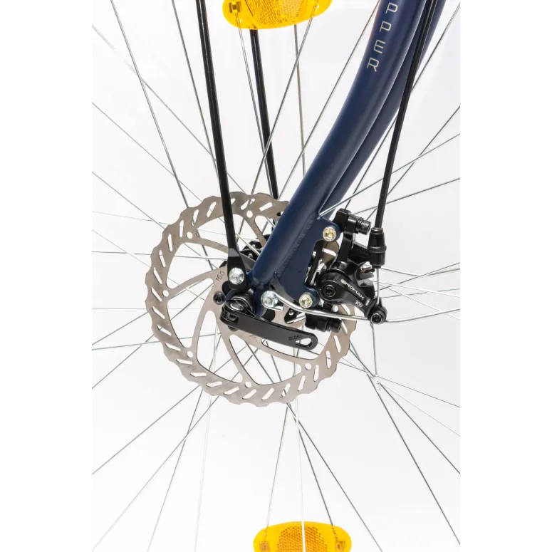 Rower Damski Miejski 28" SHIMANO Aluminium Tarcze Bagażnik Błotniki Stopka