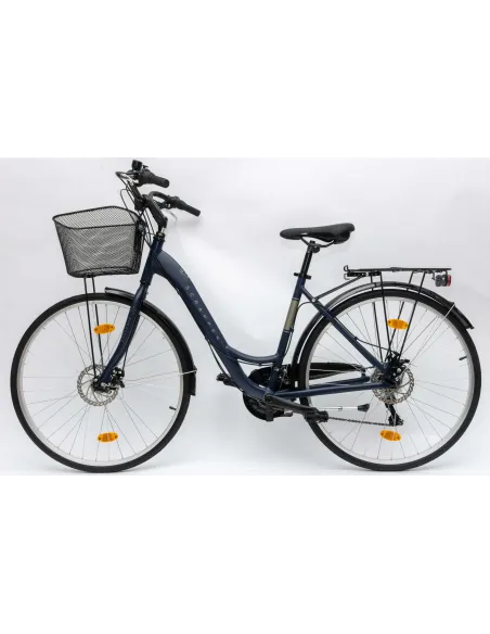 Rower Damski Miejski 28" SHIMANO Aluminium Tarcze Bagażnik Błotniki Stopka