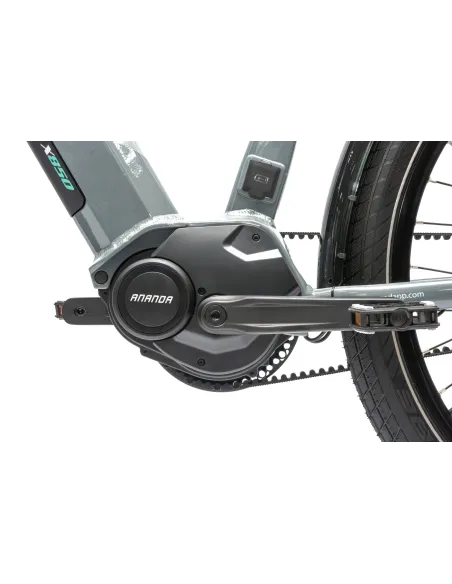 Rower Elektryczny Męski Miejski 27,5" SHIMANO Nexus LCD 250W Aplikacja