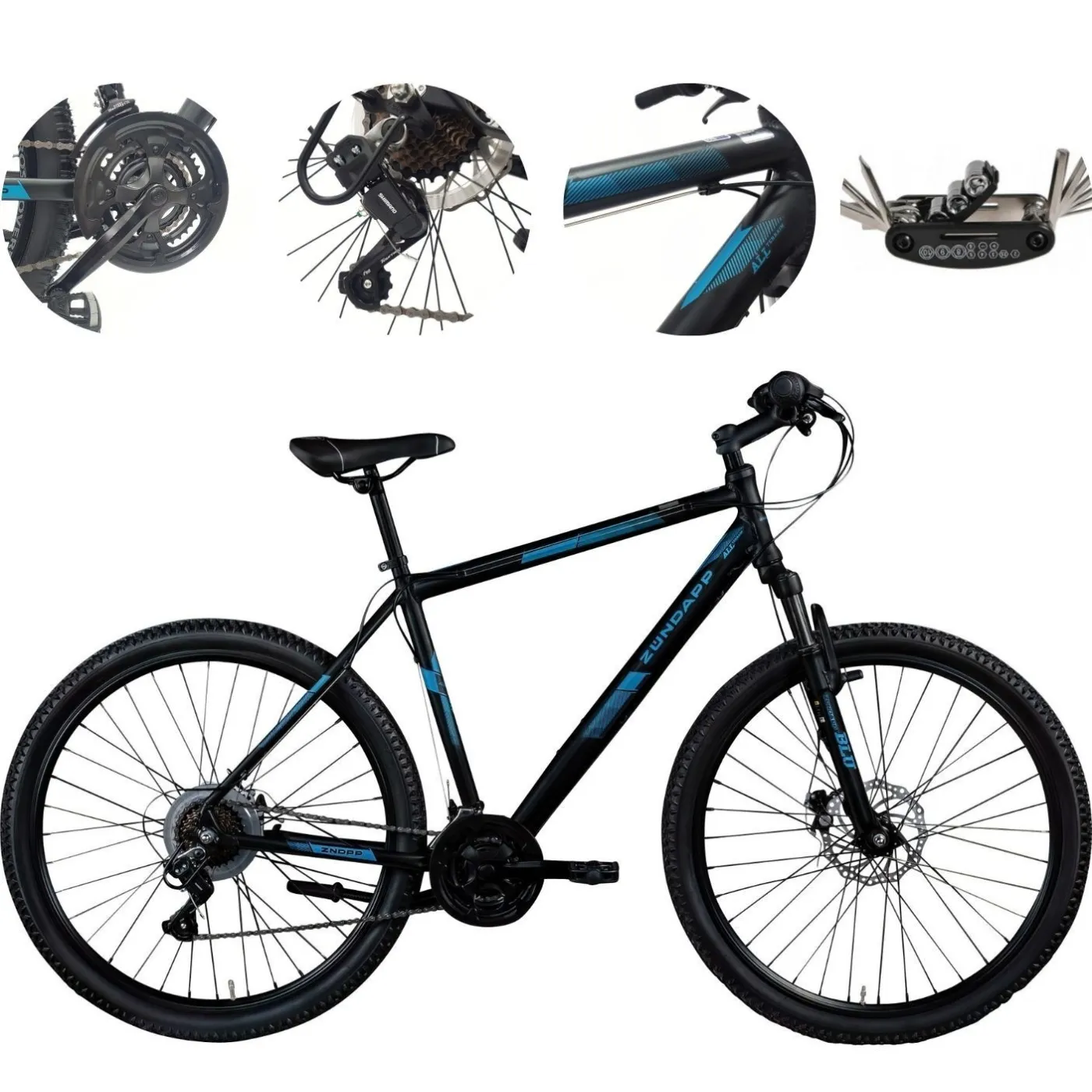Rower Męski Górski Koła 29" SHIMANO Aluminium MTB Amortyzacja Tarcze Stopka