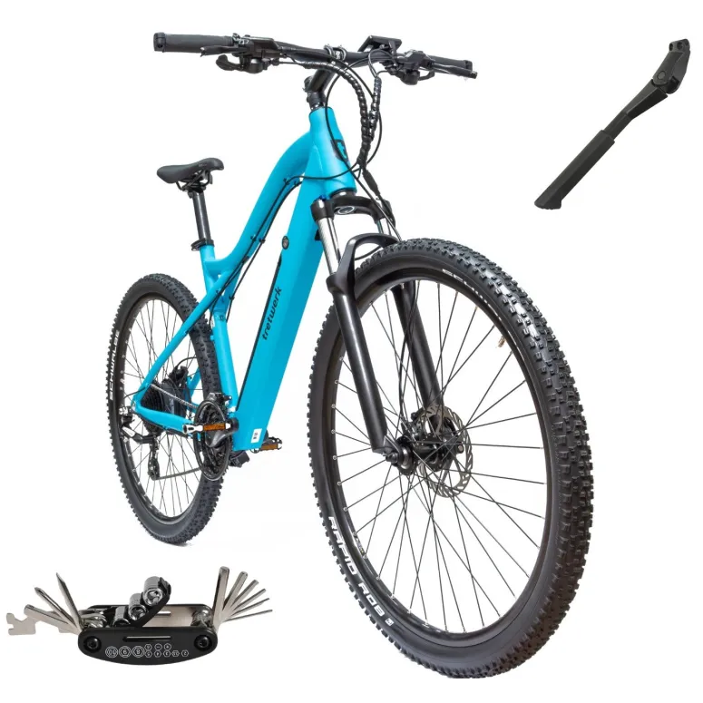 Rower Elektryczny Damski Męski Górski Koła 29" MTB Shimano Altus Hydraulika