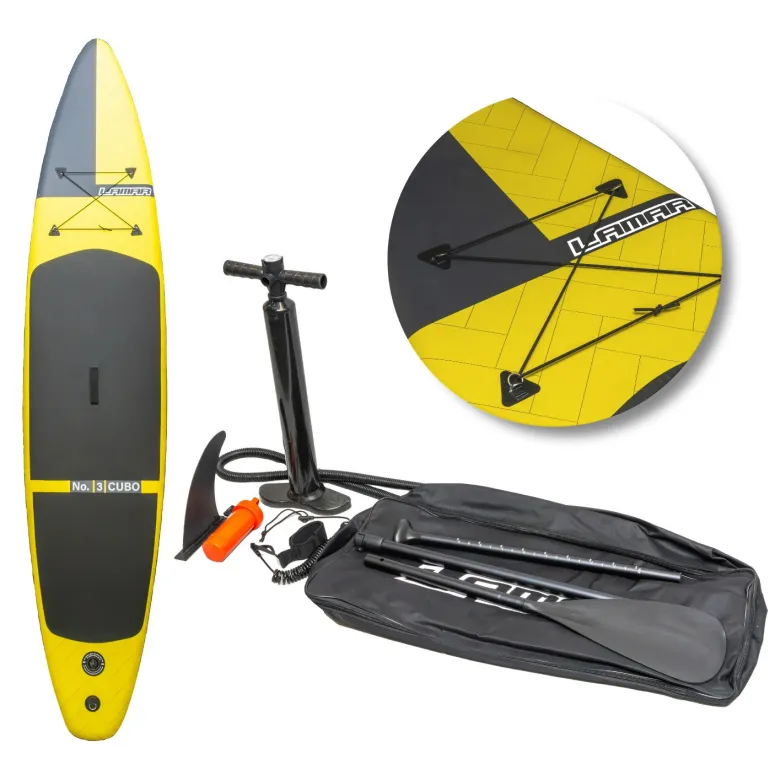 Deska SUP Lamar Stand Up Paddle Cubo 380 Nadmuchiwana Pompka Torba ZESTAW