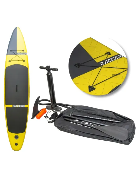 Deska SUP Lamar Stand Up Paddle Cubo 380 Nadmuchiwana Pompka Torba ZESTAW